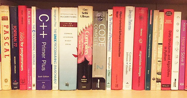 my bookshelf - I haven't read some of these, but I want to